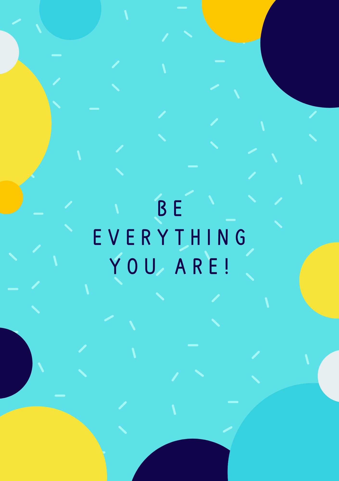Be Everything You Are! organiser.