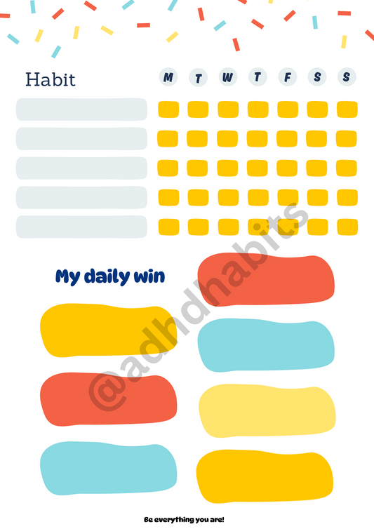 ADHD habit tracker