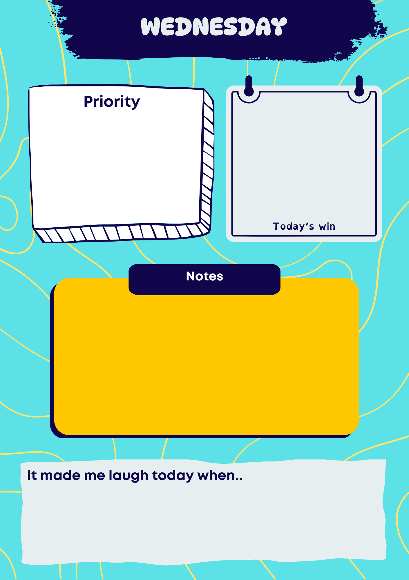 ** Pre-order** undated 15 week organiser